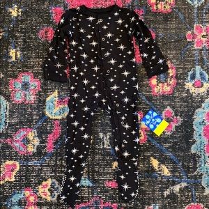 KicKee Pants Bright Star Ruffle Footie